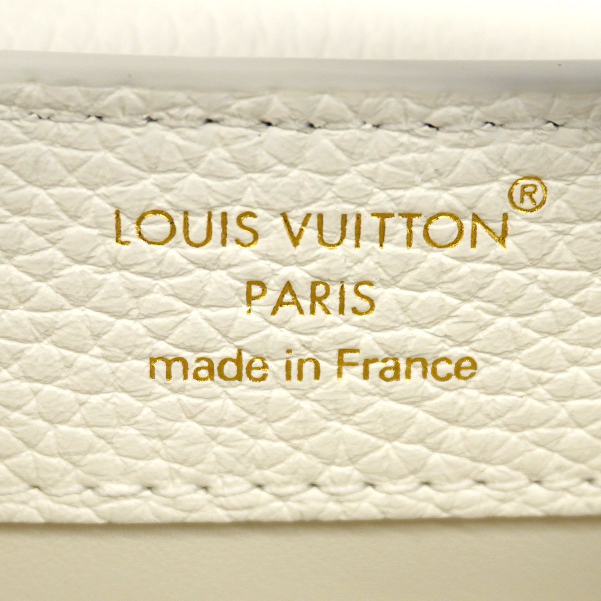 Louis Vuitton Handbag Taurillon Capucines Mini Snow 2-Way Bag — view 5
