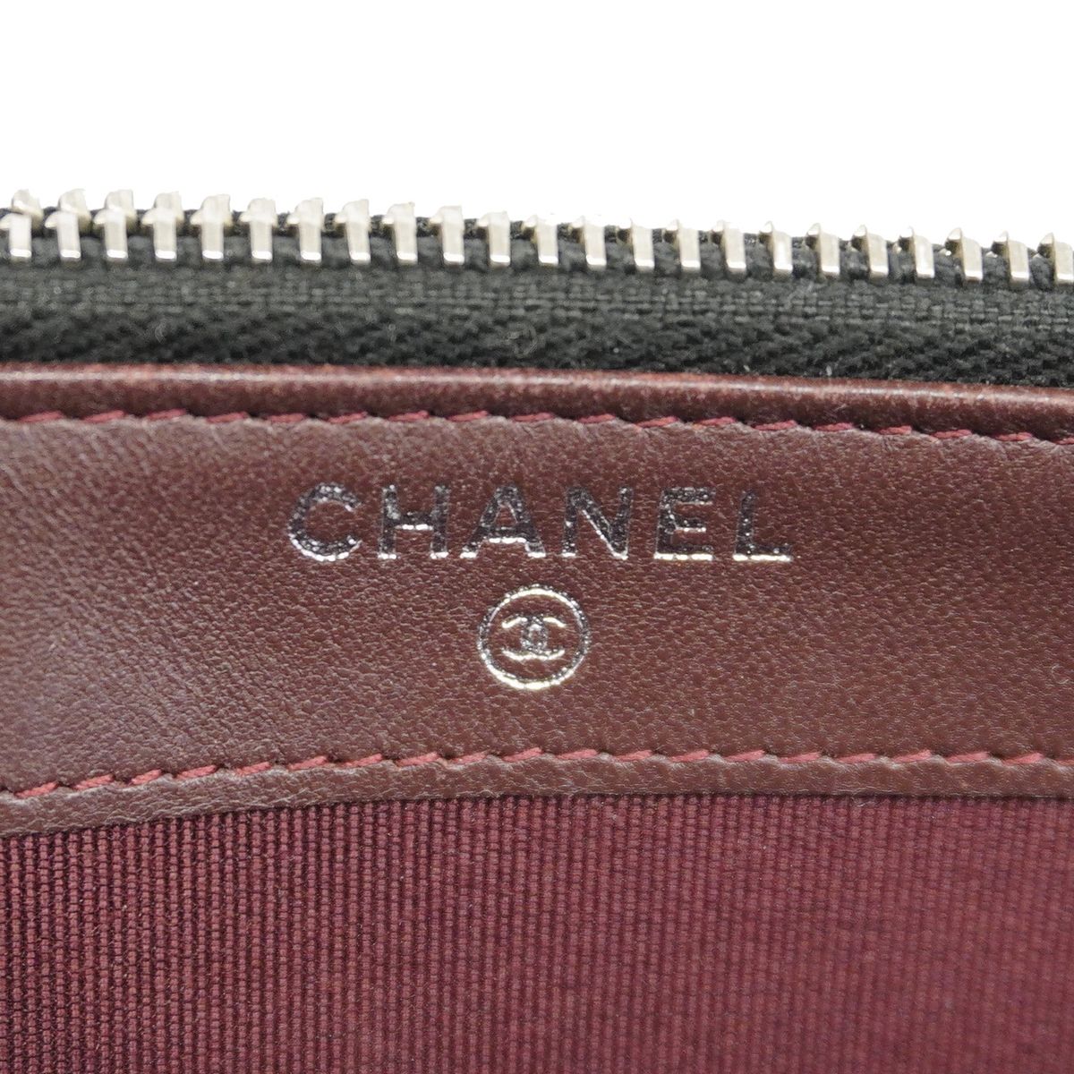 Chanel Shoulder Bag Quilted Lambskin Black Silver — view 5