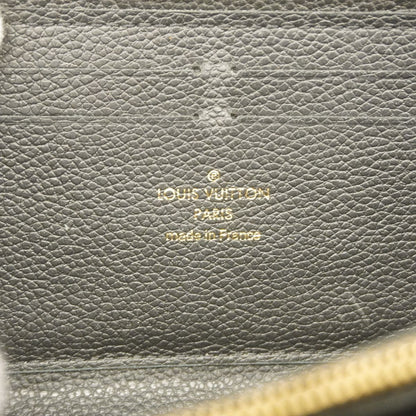 Louis Vuitton Wallet Monogram Empreinte Portefeuille Clemence Noir — view 4
