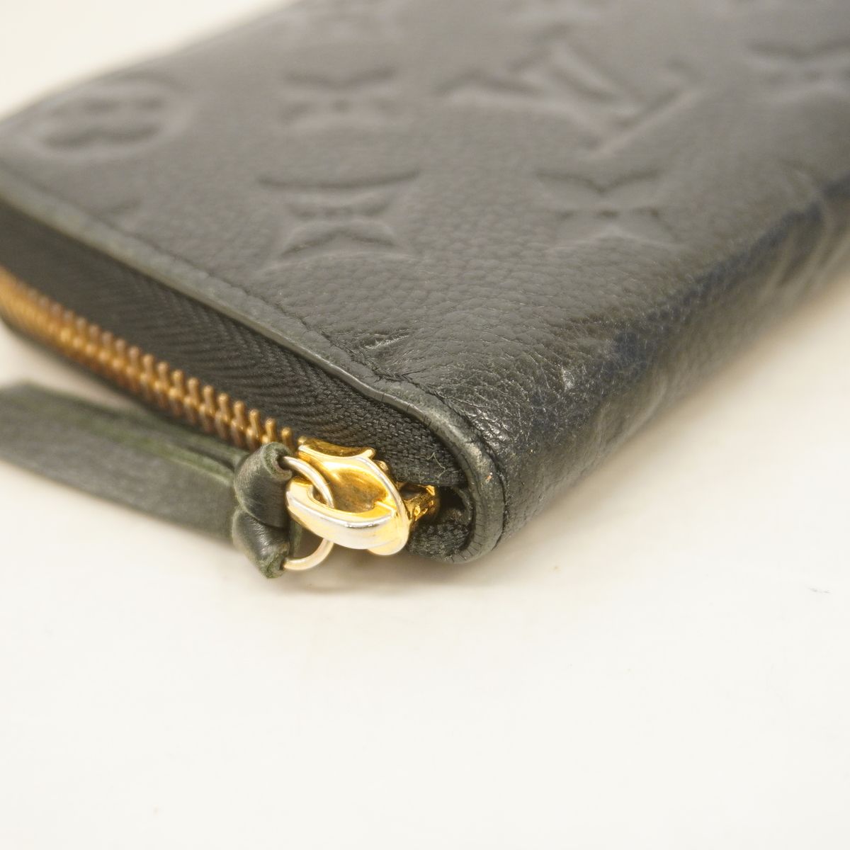 Louis Vuitton Wallet Monogram Empreinte Portefeuille Clemence Noir — view 6
