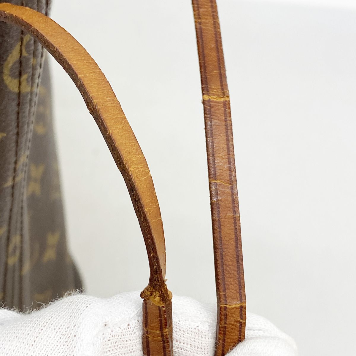 Louis Vuitton Tote Bag Monogram Neverfull MM Brown — view 6