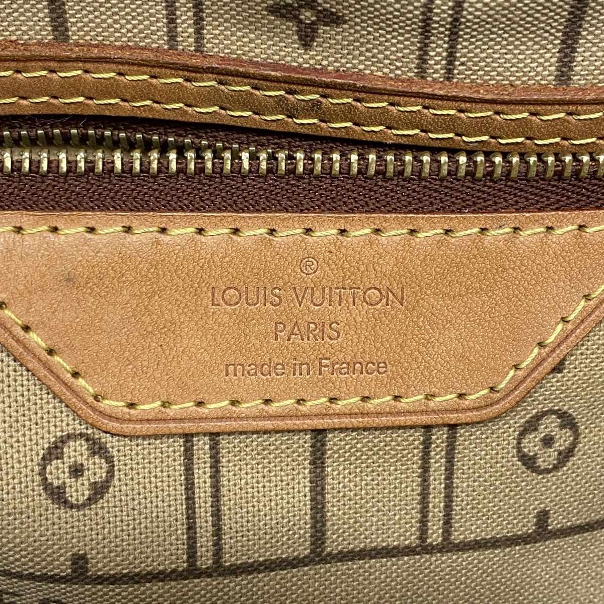 Louis Vuitton Tote Bag Monogram Neverfull MM Brown — view 5