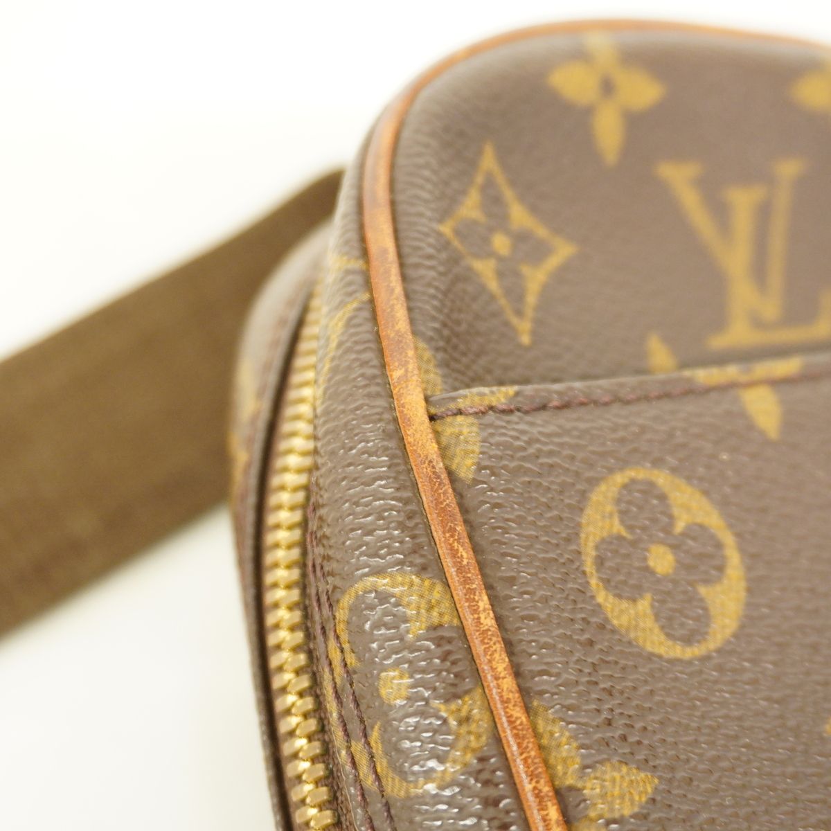 Louis Vuitton Belt Bag Monogram Pochette Gange Brown — view 8