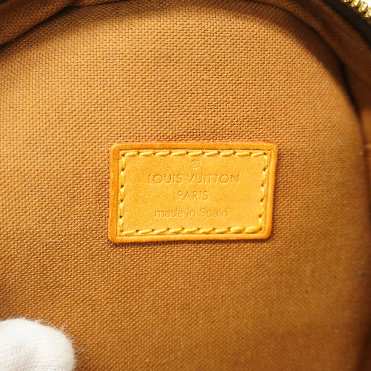 Louis Vuitton Belt Bag Monogram Pochette Gange Brown — view 5