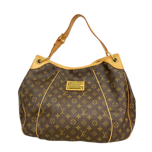 Louis Vuitton Shoulder Bag Monogram Galleria GM Brown