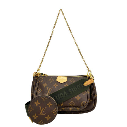 Louis Vuitton Shoulder Bag Monogram Multi Pochette Accessoires Brown