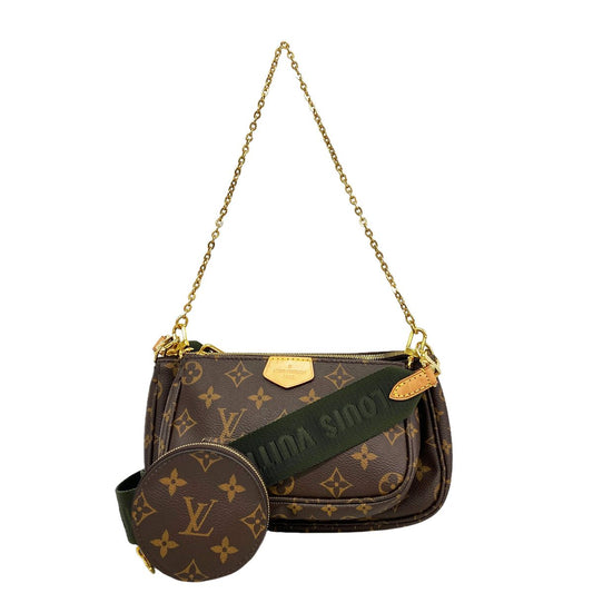 Louis Vuitton Shoulder Bag Monogram Multi Pochette Accessoires Brown