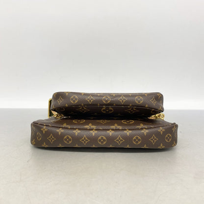 Louis Vuitton Shoulder Bag Monogram Multi Pochette Accessoires Brown — view 3