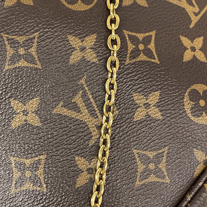 Louis Vuitton Shoulder Bag Monogram Multi Pochette Accessoires Brown — view 7