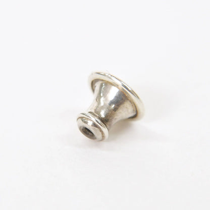 Chrome Hearts Tiny CH Plus 1 Drop Single Earrings 925 Sterling Silver — view 5