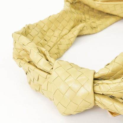 Bottega Veneta Hobo Shoulder Bag Jumbo Jodie Intrecciato Napa Brown Yellow — view 5