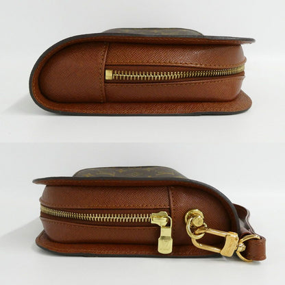Louis Vuitton Orsay Monogram Clutch Brown Gold — view 4