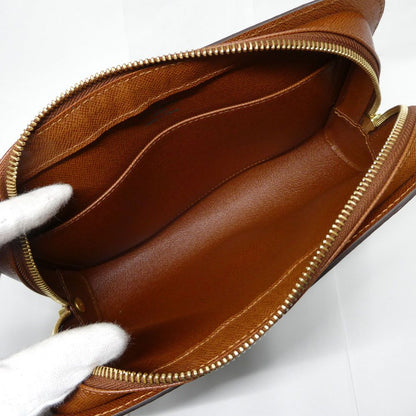 Louis Vuitton Orsay Monogram Clutch Brown Gold — view 5