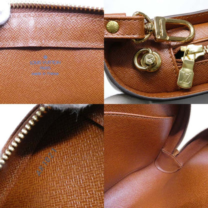 Louis Vuitton Orsay Monogram Clutch Brown Gold — view 8