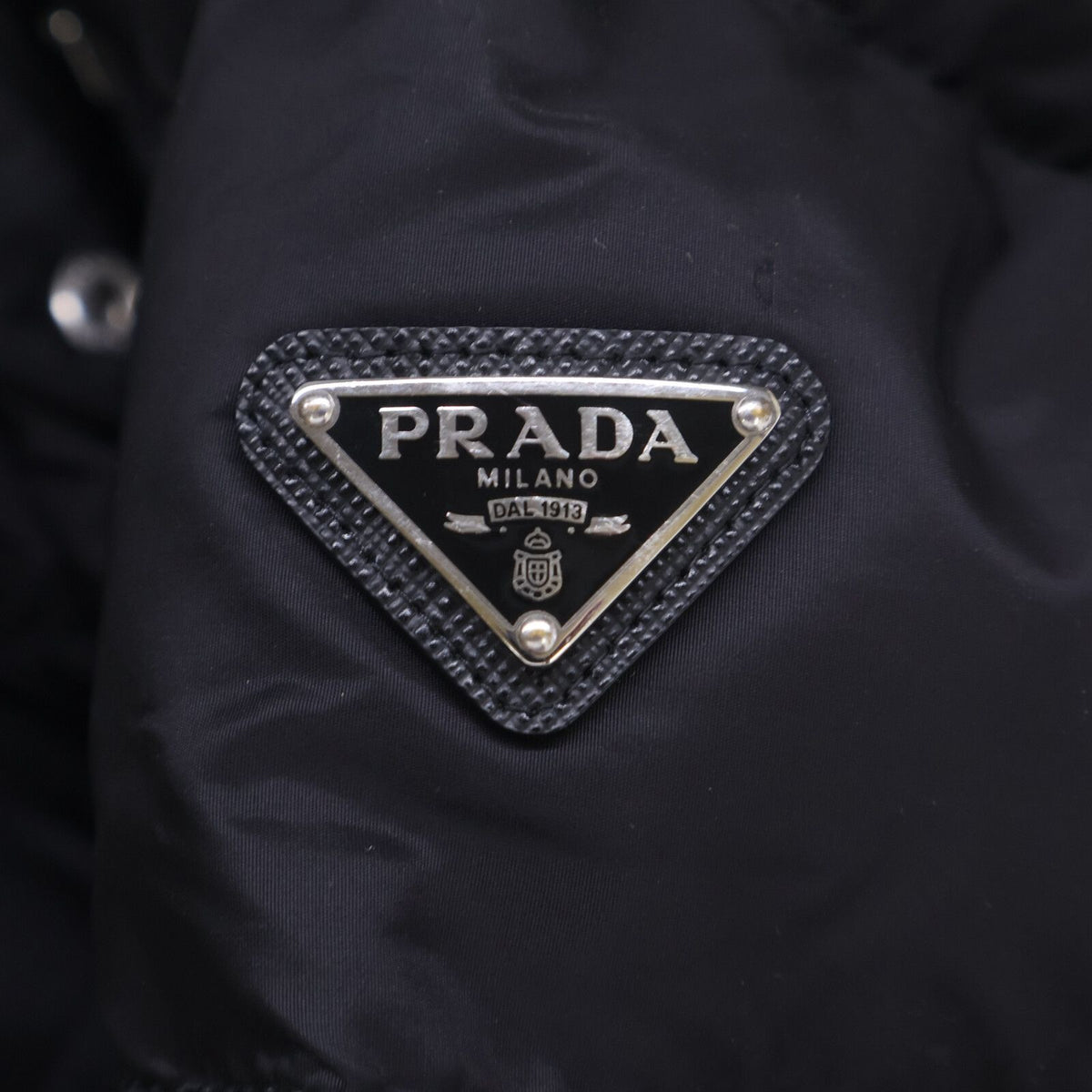 Prada Arm Hooded Down Jacket 38 — view 8