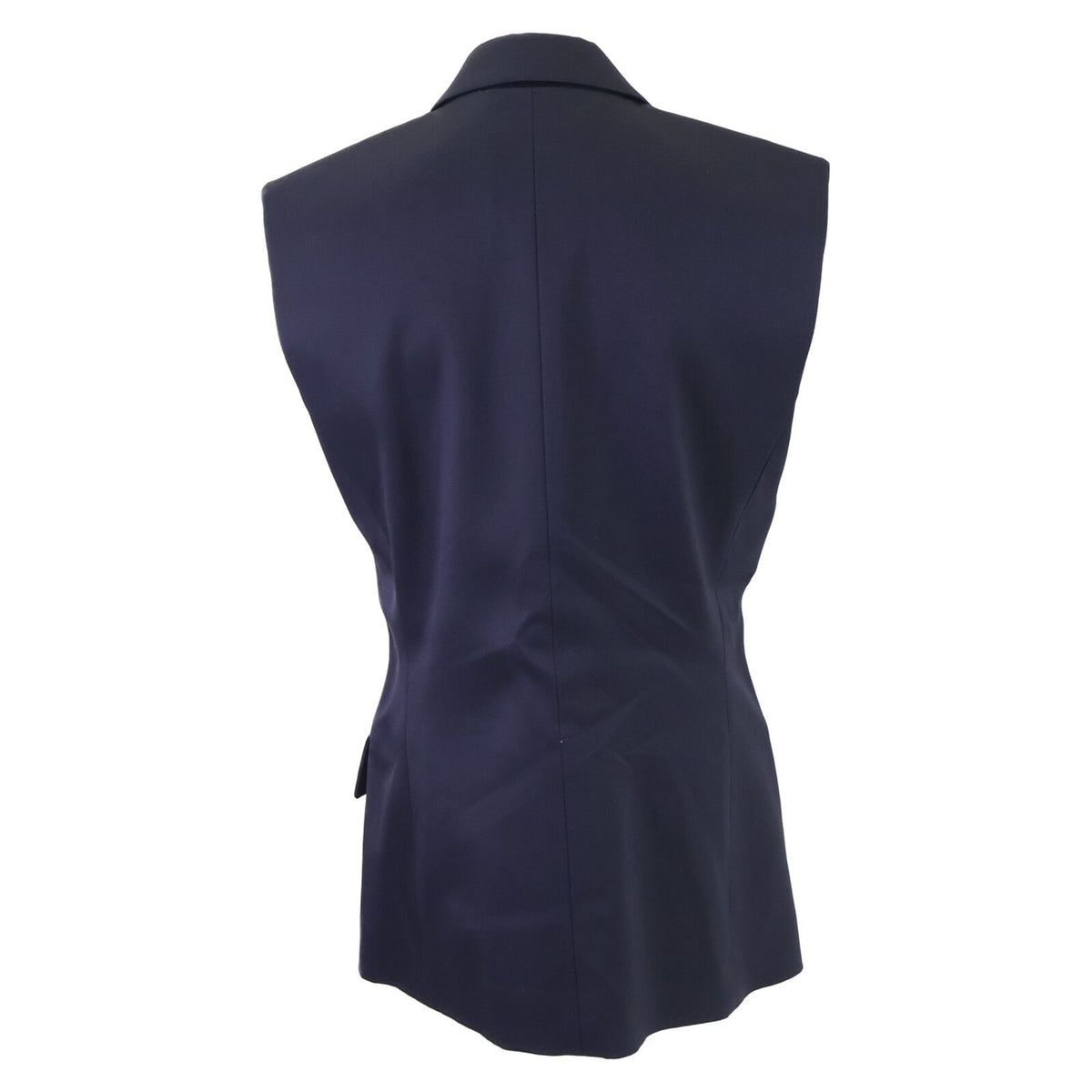 Louis Vuitton Silk Wool Zip-up Gilet Vest 38 — view 3