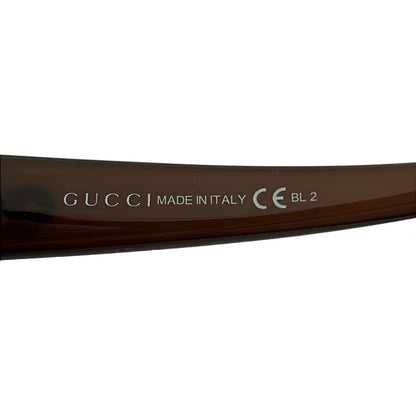 Gucci Sunglasses S Brown Gold Horsebit Eyewear — view 4