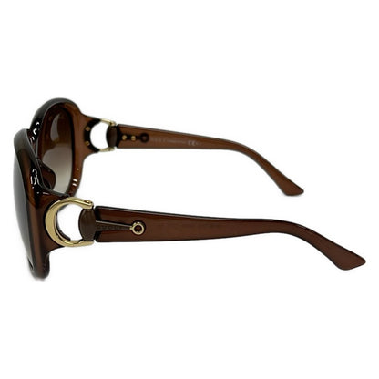 Gucci Sunglasses S Brown Gold Horsebit Eyewear — view 2