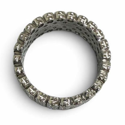 Tiffany & Co Jazz Full Circle Diamond Ring Platinum — view 2