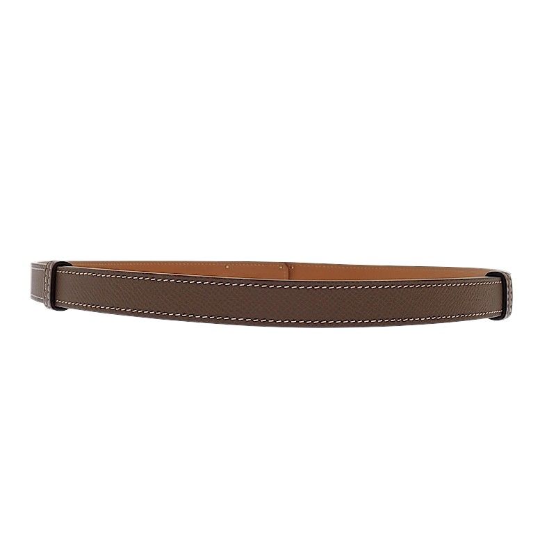 Hermes Kelly 18 Belt Veau Epsom Beige Etoupe Gold — view 4