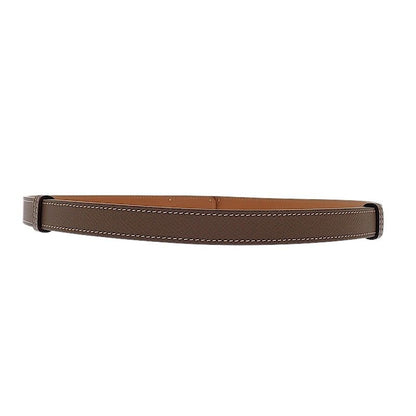 Hermes Kelly 18 Belt Veau Epsom Beige Etoupe Gold — view 4