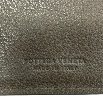 Bottega Veneta Wallet Intrecciato Dark Brown Leather — view 5