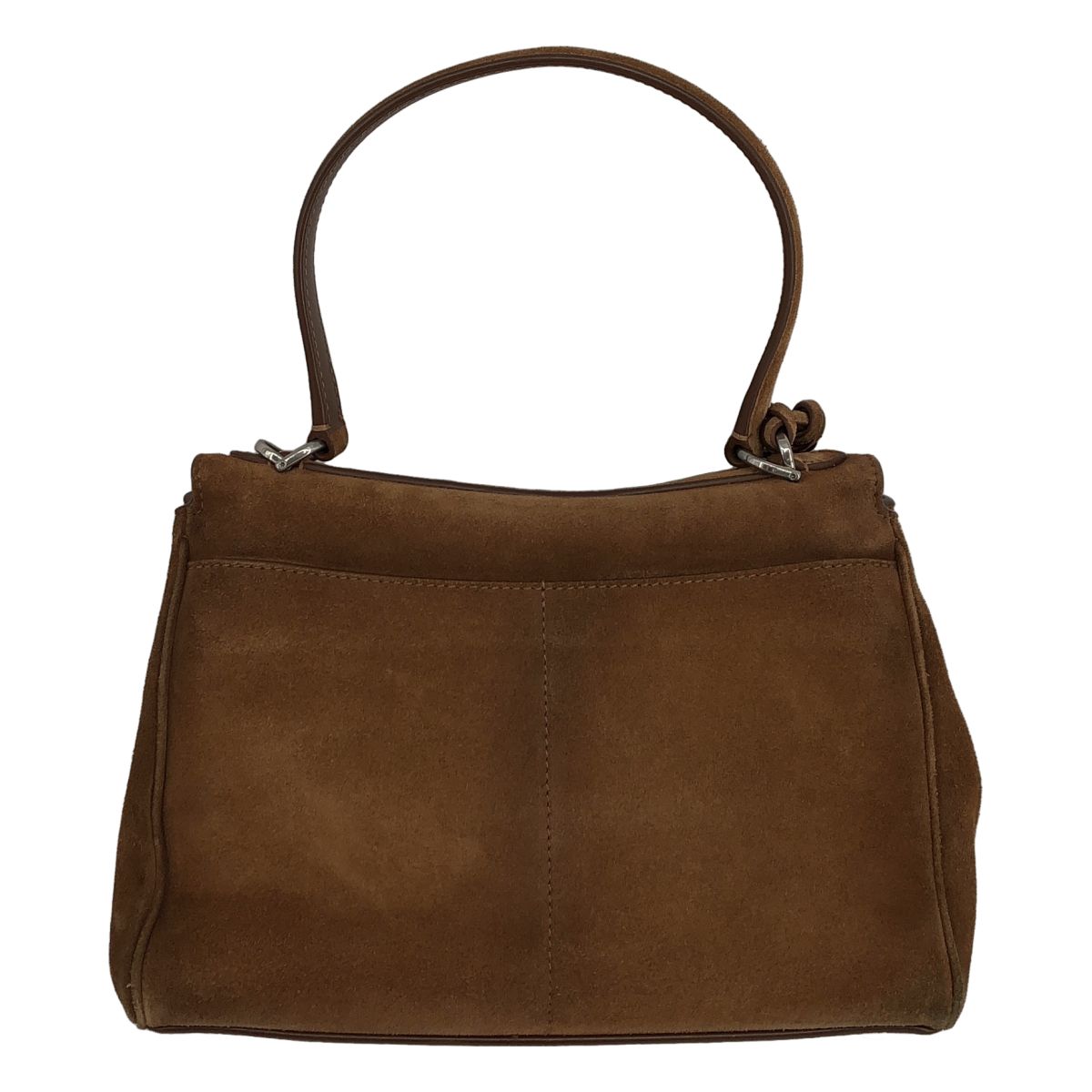 Balenciaga Rodeo Small Suede Leather Shoulder Bag Brown — view 2