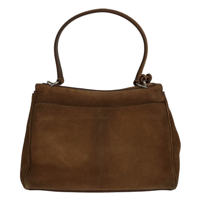 Balenciaga Rodeo Small Suede Leather Shoulder Bag Brown — view 2