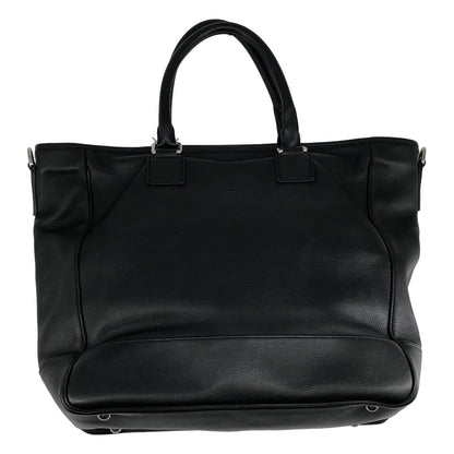 Loewe Anagram Leather Tote Bag Black
