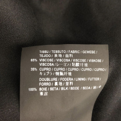 Saint Laurent Velvet Big Color Mini Dress Green 44 — view 7
