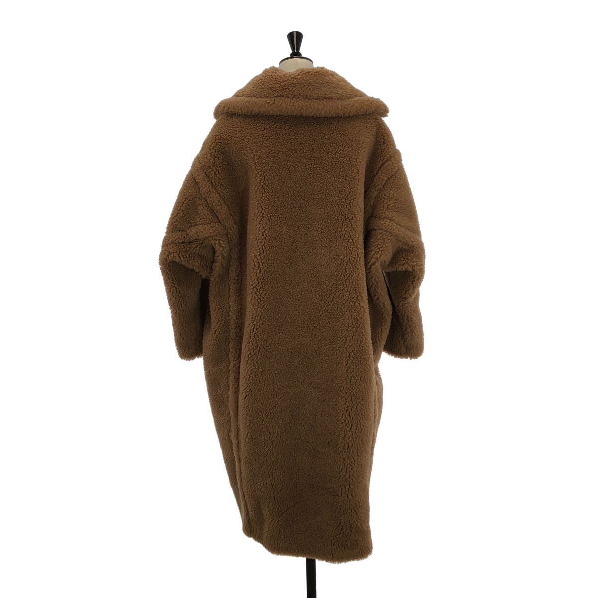 Max Mara Teddy Fleece Icon Coat Brown S — view 5