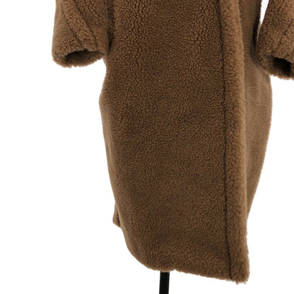 Max Mara Teddy Fleece Icon Coat Brown S — view 3