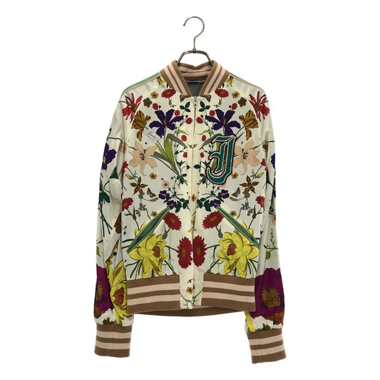 Gucci DIY Floral Bomber Jacket Multicolor 40