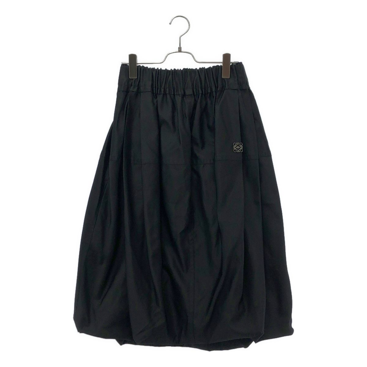 Loewe Anagram Balloon Skirt Black 36