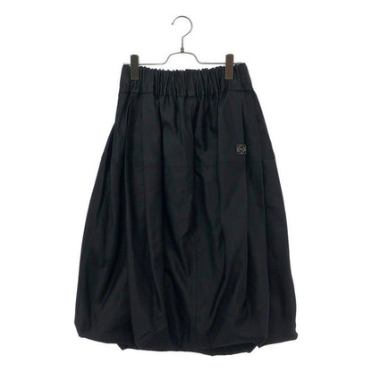 Loewe Anagram Balloon Skirt Black 36