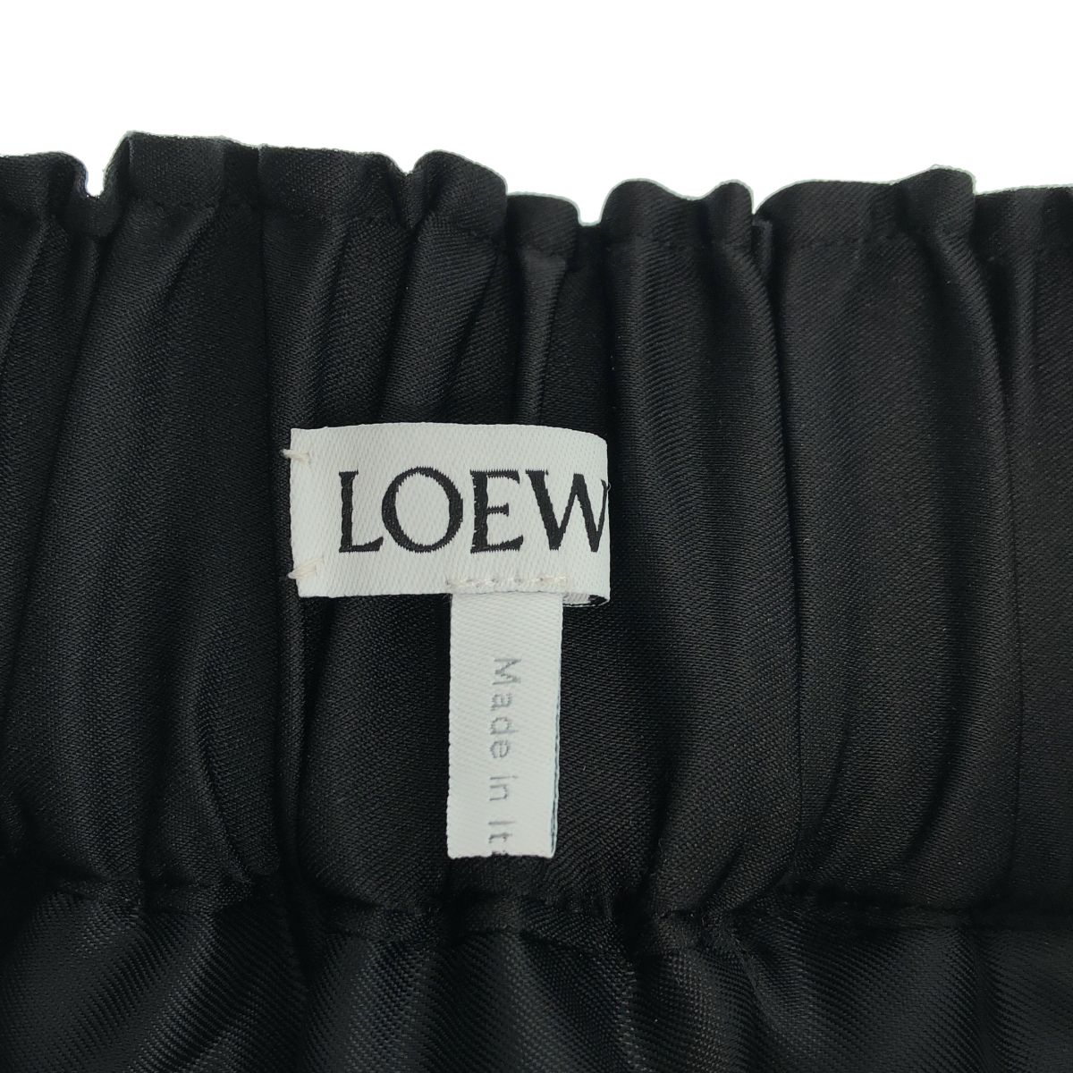 Loewe Anagram Balloon Skirt Black 36 — view 5