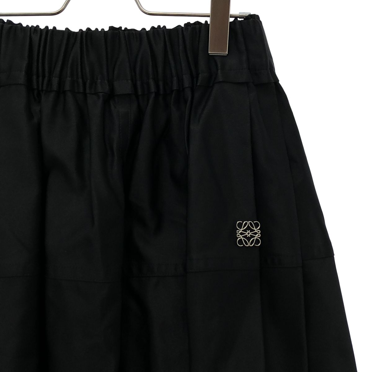 Loewe Anagram Balloon Skirt Black 36 — view 2