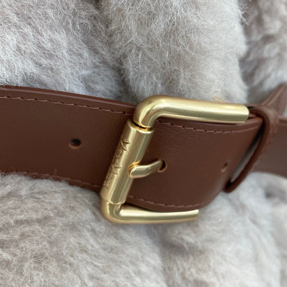Max Mara Teddy Bear Cape Jacket SM Beige Autumn Winter — view 7