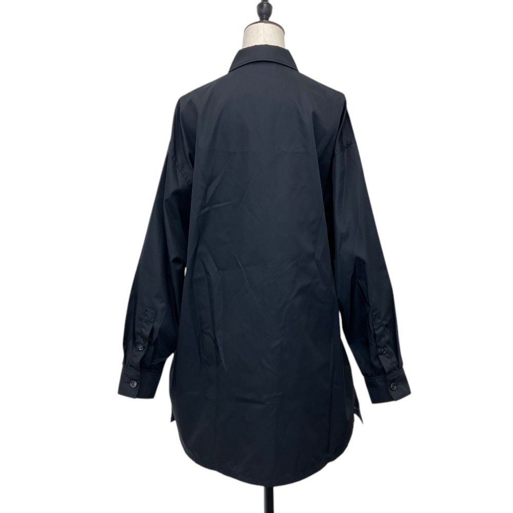 Prada Re-Nylon Zip Up Overshirt Black Spring Summer Fall Winter 36 — view 2
