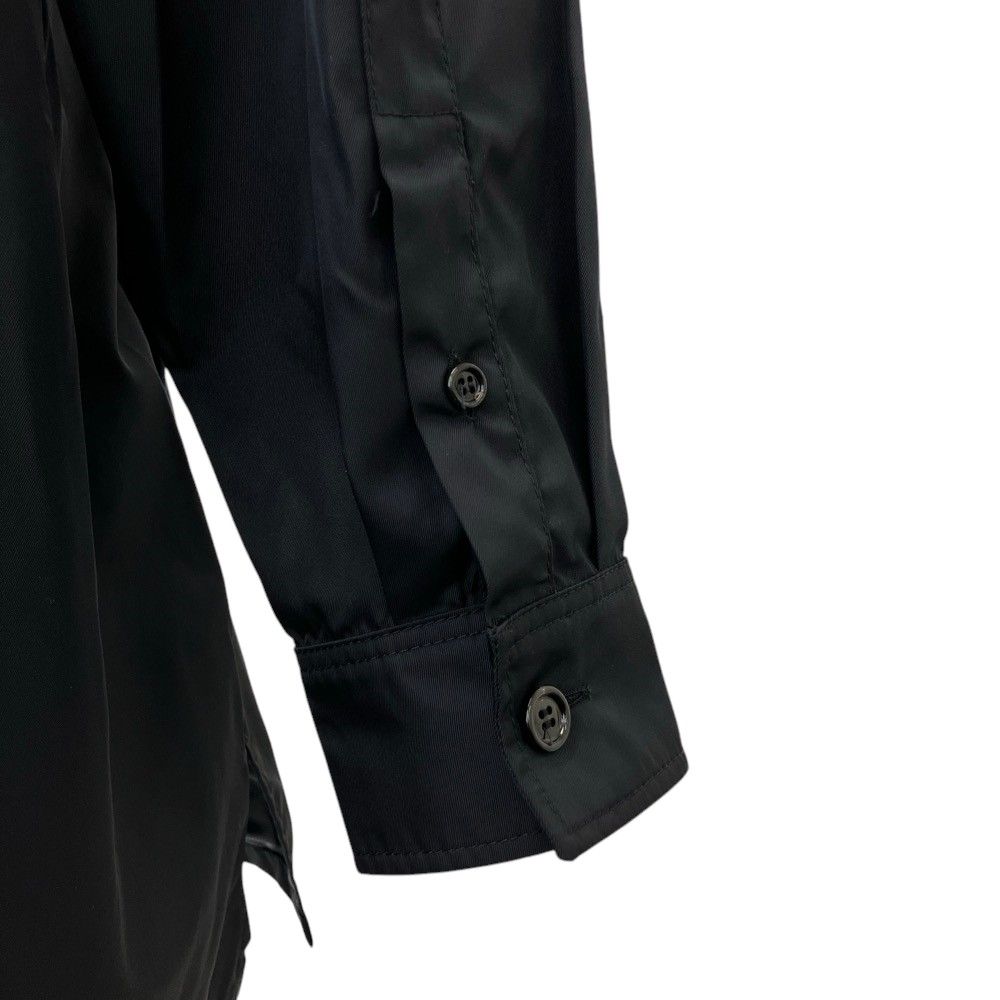 Prada Re-Nylon Zip Up Overshirt Black Spring Summer Fall Winter 36 — view 7