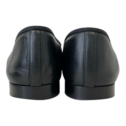 Chanel CC Logo Ballerina Flat Pumps Black Spring Summer Fall Winter — view 3