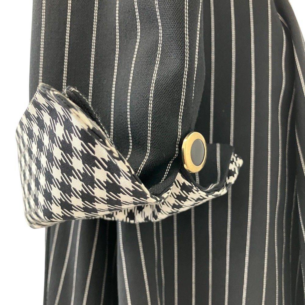 Dior Mademoiselle Striped Fit and Flare Dress Black Spring Summer Fall Winter L — view 5