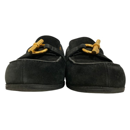 Hermes Glenan Suede Loafers Black Spring Summer Fall Winter — view 2