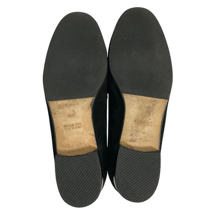 Hermes Glenan Suede Loafers Black Spring Summer Fall Winter — view 5