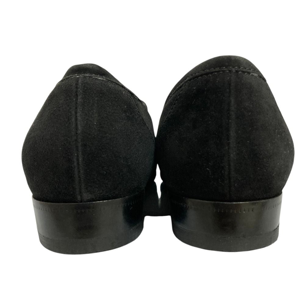 Hermes Glenan Suede Loafers Black Spring Summer Fall Winter — view 4
