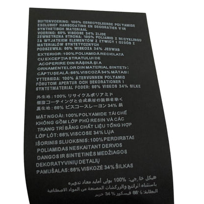Prada Re-Nylon Sequin Dot Shorts Black Spring Summer 36 — view 8
