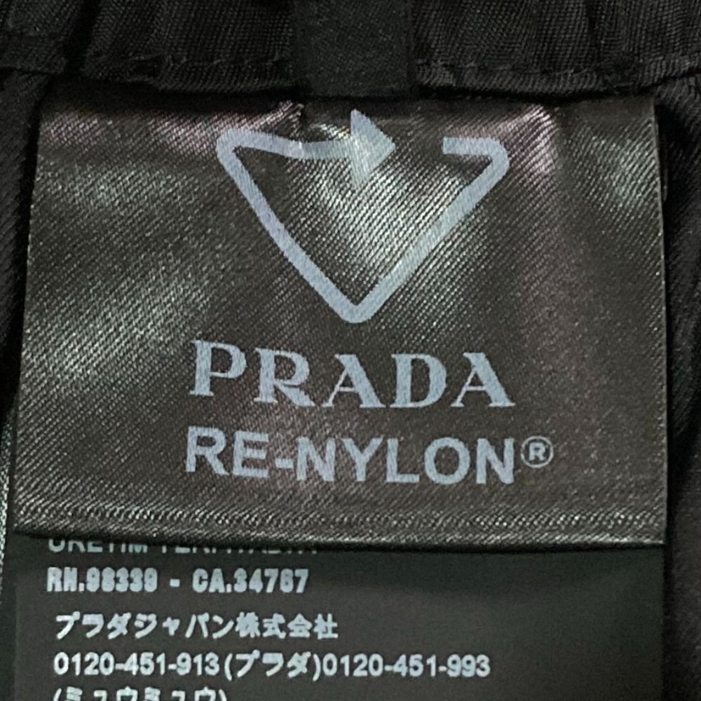 Prada Re-Nylon Sequin Dot Shorts Black Spring Summer 36 — view 5