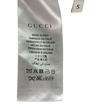 Gucci Openwork Frill Knit Sweater Pink Autumn Winter S — view 6