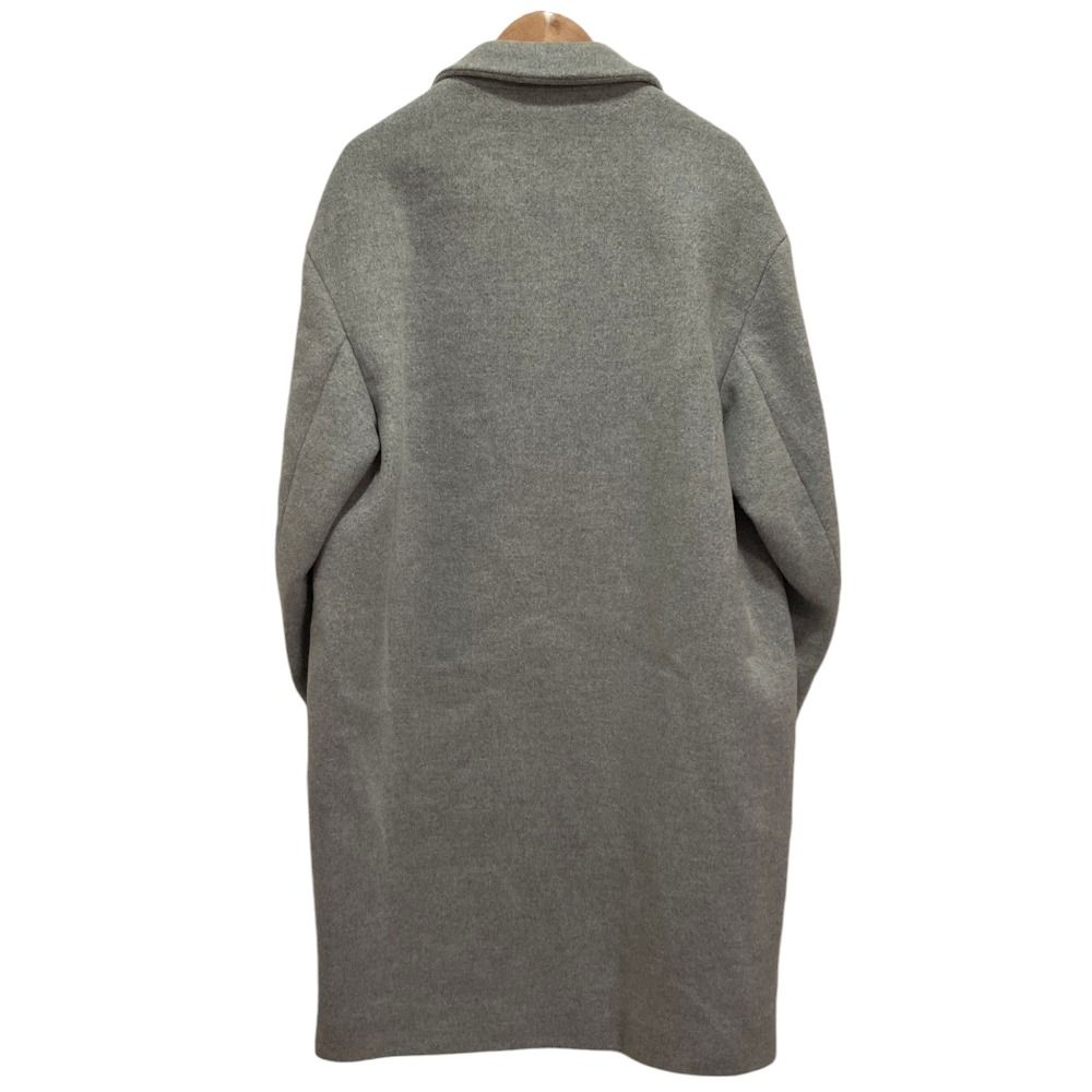 Prada Wool Yak Chesterfield Gray Autumn Winter 40 — view 2