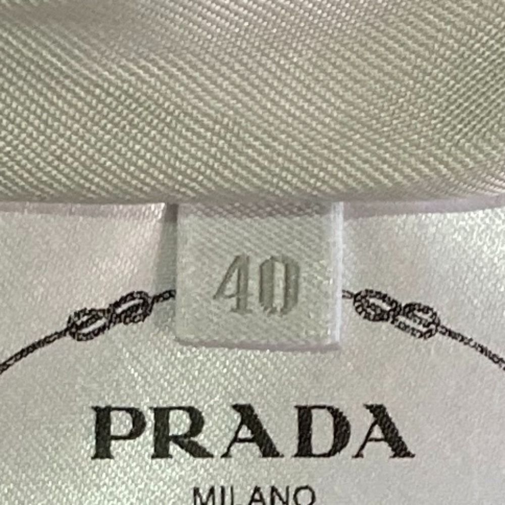 Prada Wool Yak Chesterfield Gray Autumn Winter 40 — view 7